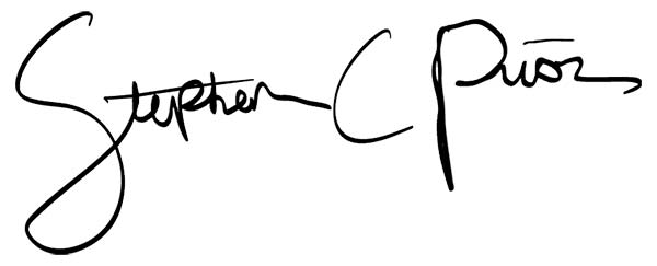 Stephen Prior Signature