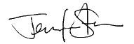 Jennifer Stevens signature