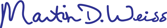 Martin D. Weiss signature